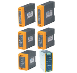 Enclosed Single Output DIN Rail Switching Power Supply with PFC Cotek Series DN Kepco power